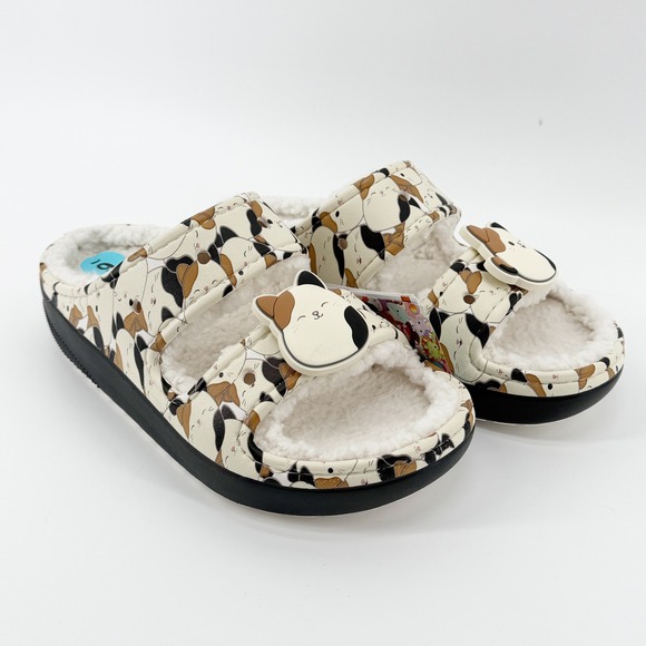 Squishmallows x Crocs Classic Cozzzy Cam The Cat Sandal Slides Womens Size 6 NWT - Picture 14 of 16